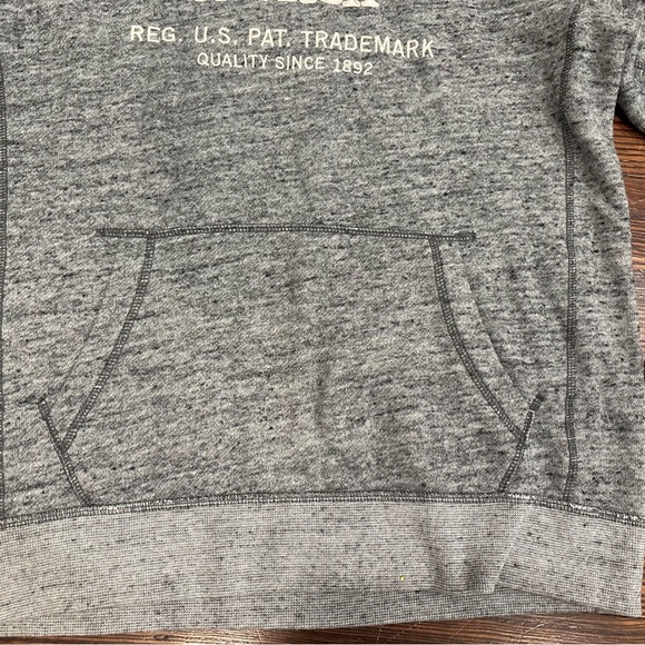 Abercrombie and Fitch Embroidered Logo Hooded Sweatshirt Soft Collection Sz M - Picture 3 of 6